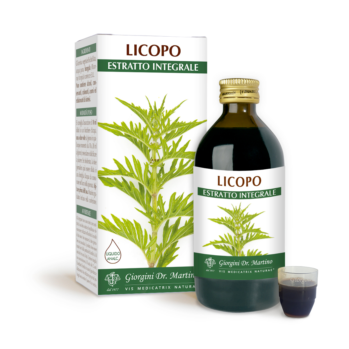 LICOPO Estratto integrale Liquido analcoolico