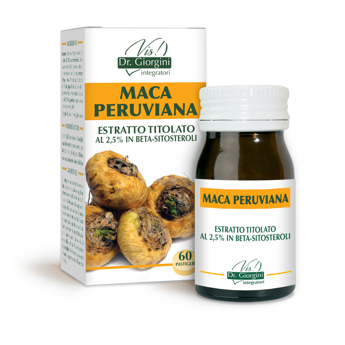 MACA PERUVIANA ESTRATTO TITOLATO 60 pastiglie main product photo
