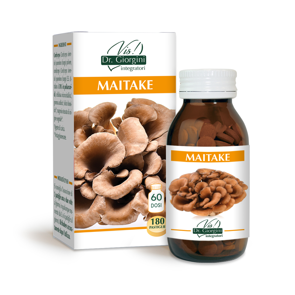 MAITAKE 90 g - 180 pastiglie da 500 mg main product photo