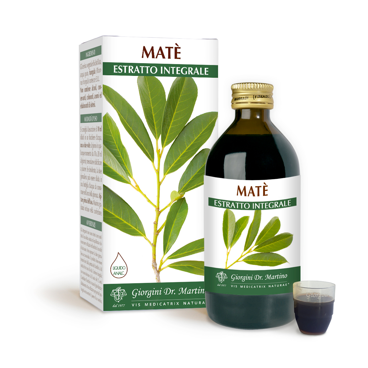 MATÉ Estratto integrale Liquido analcoolico