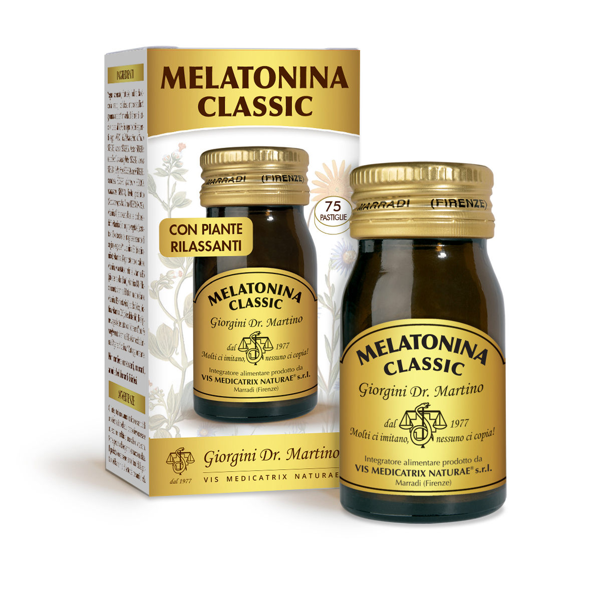 MELATONINA CLASSIC 75 pastiglie main product photo