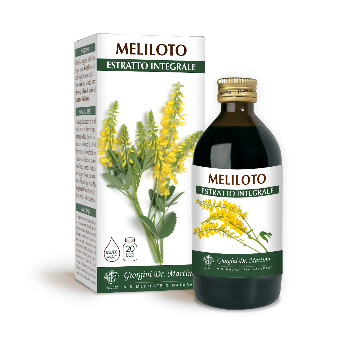 MELILOTO ESTRATTO INTEGRALE 200 ml main product photo