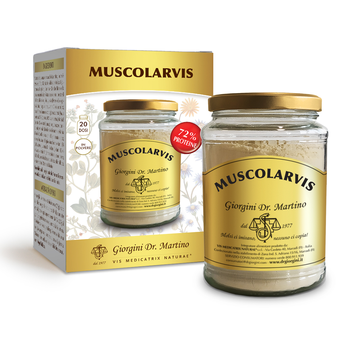 MUSCOLARVIS polvere 500 g
