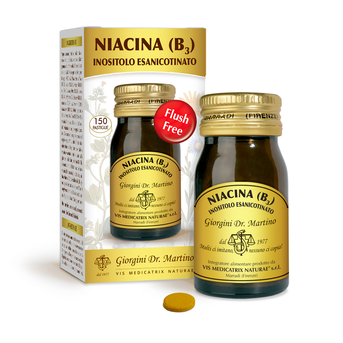 NIACINA (B3) INOSITOLO ESANICOTINATO Pastiglie