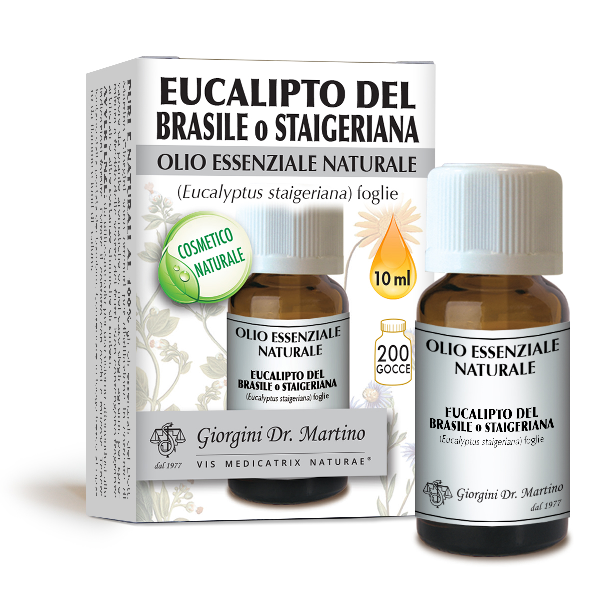 EUCALIPTO BRASILE-STAIGERIANAolio essenziale naturale 10ml