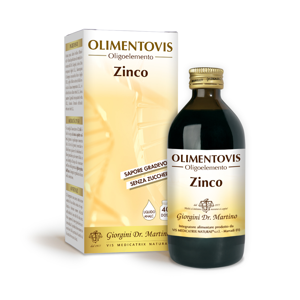 ZINCO Olimentovis 200 ml main product photo