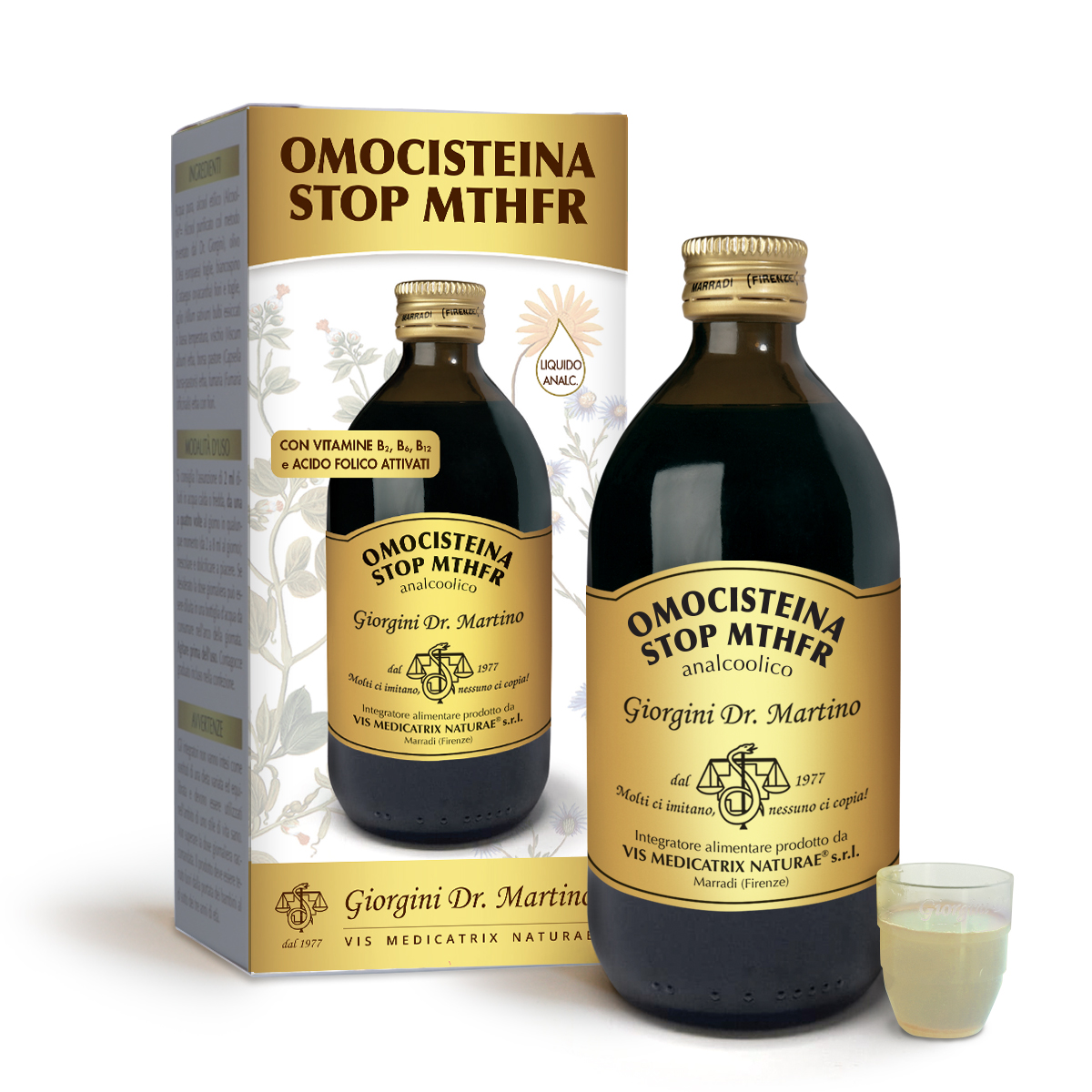 OMOCISTEINA STOP MTHFR Liquido analcoolico