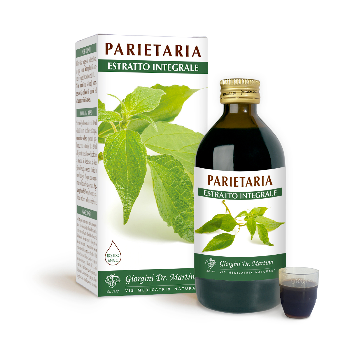 PARIETARIA Estratto integrale Liquido analcoolico