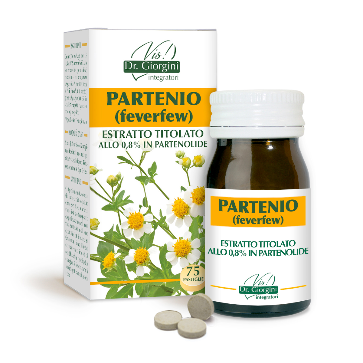 PARTENIO ESTRATTO TITOLATO 30 g - pastiglie da 400 mg