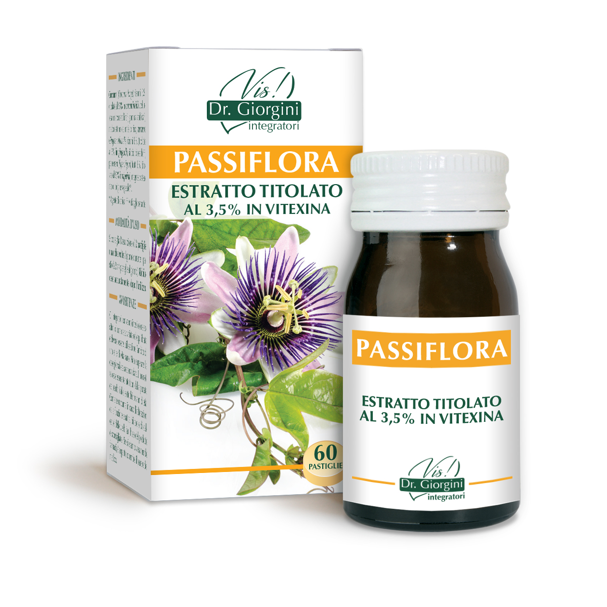 PASSIFLORA ESTRATTO TITOLATO 60 pastiglie main product photo