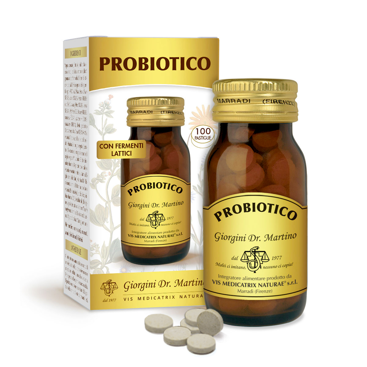 PROBIOTICO 50 g - pastiglie da 500 mg