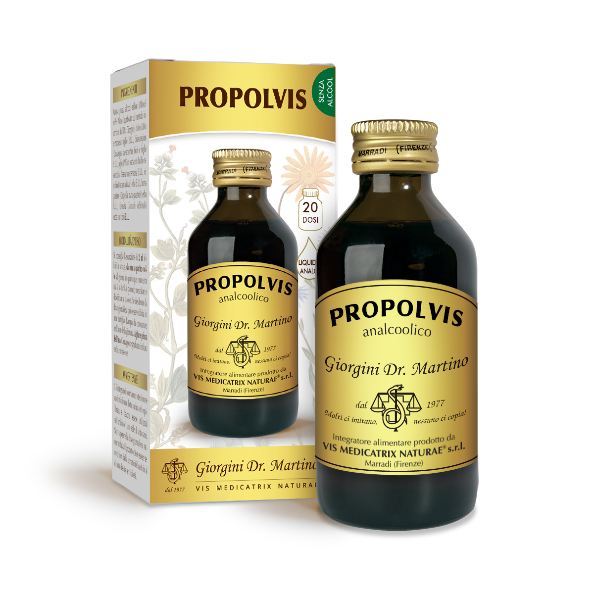 PROPOLVIS 100 ml liquido analcoolico