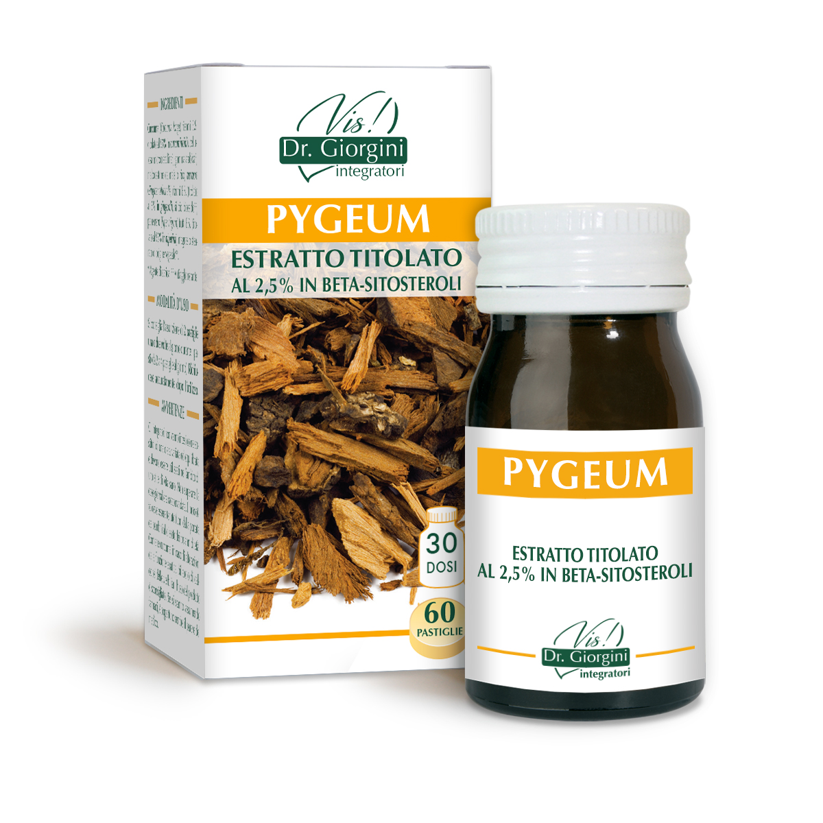 PYGEUM ESTRATTO TITOLATO 60 pastiglie main product photo