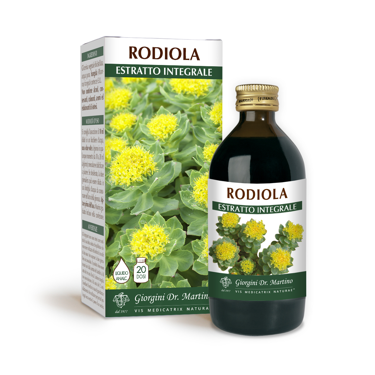 RODIOLA ESTRATTO INTEGRALE 200 ml main product photo