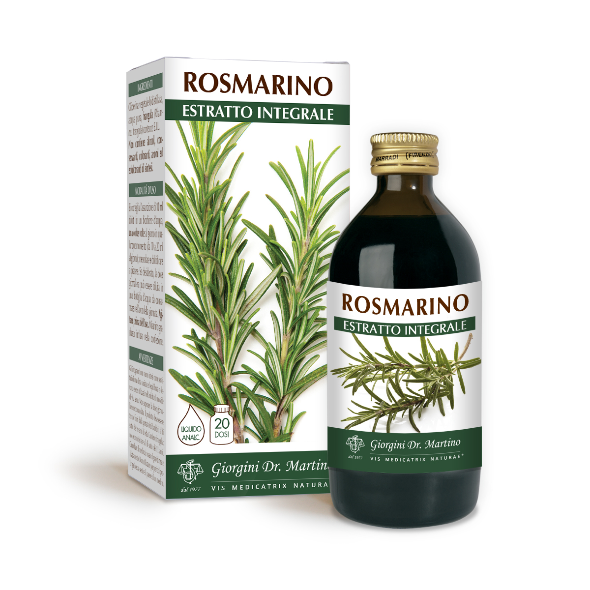 ROSMARINO ESTRATTO INTEGRALE 200 ml main product photo