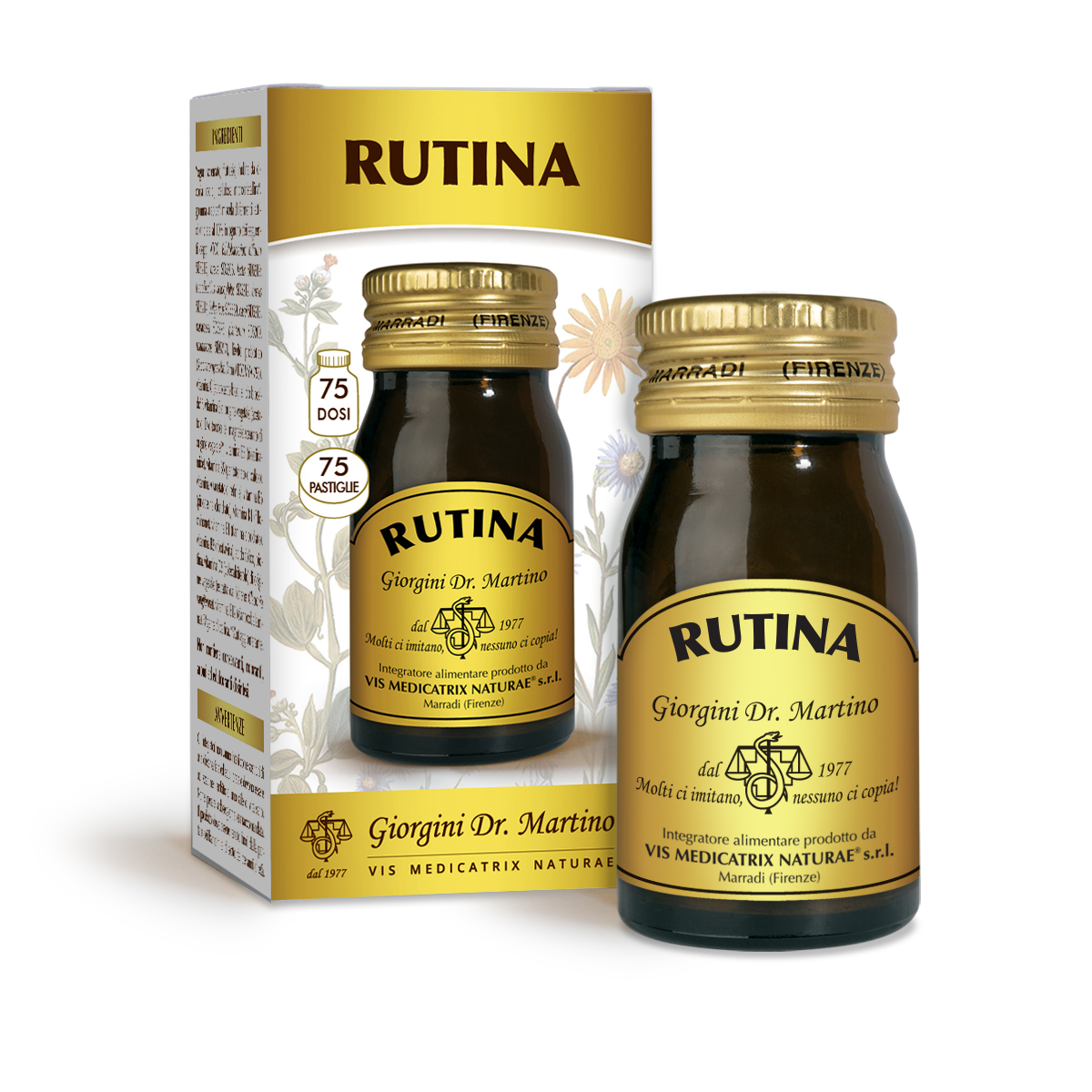RUTINA 30 g - 75 pastiglie da400 mg