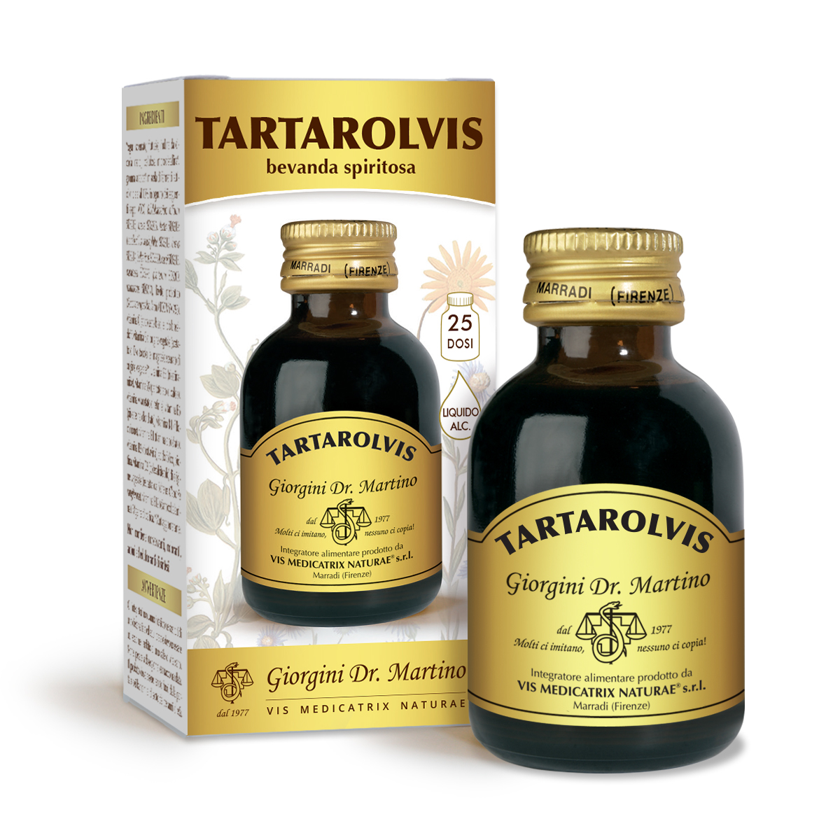 TARTAROLVIS - Bevanda Spiritosa 50 ml