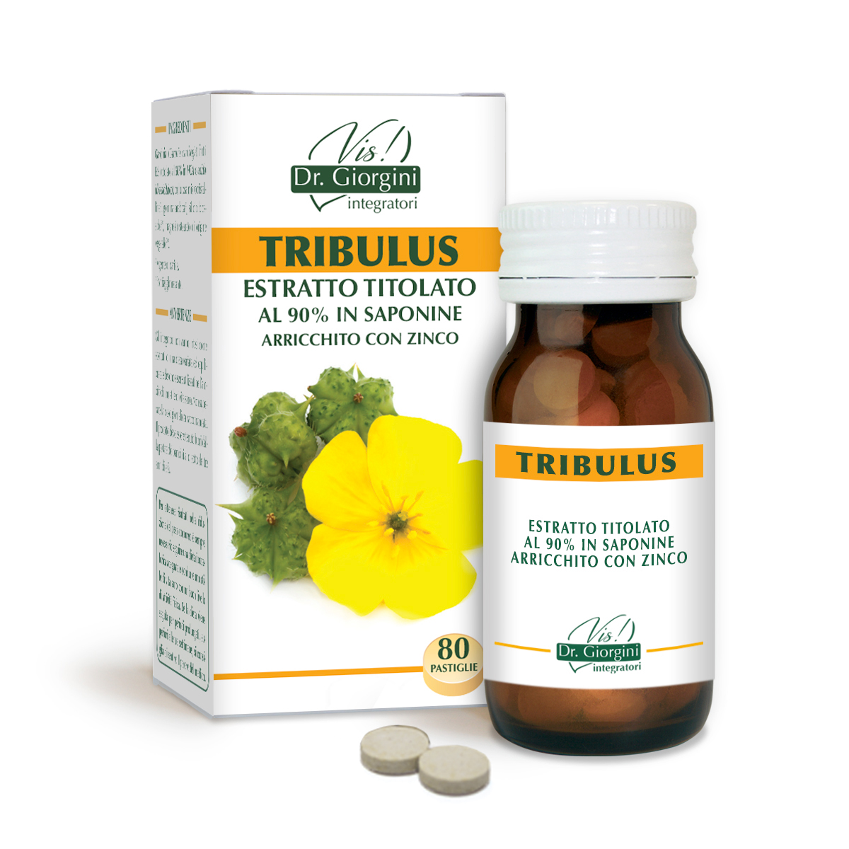 TRIBULUS ESTRATTO TITOLATO 80 pastiglie