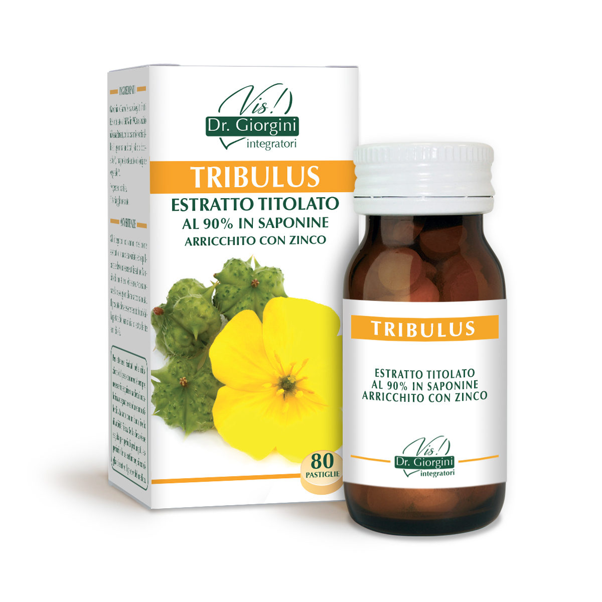 TRIBULUS ESTRATTO TITOLATO 80 pastiglie main product photo