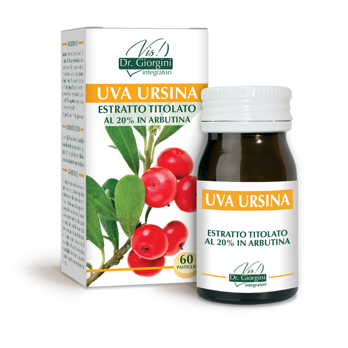 UVA URSINA ESTRATTO TITOLATO 60 pastiglie main product photo