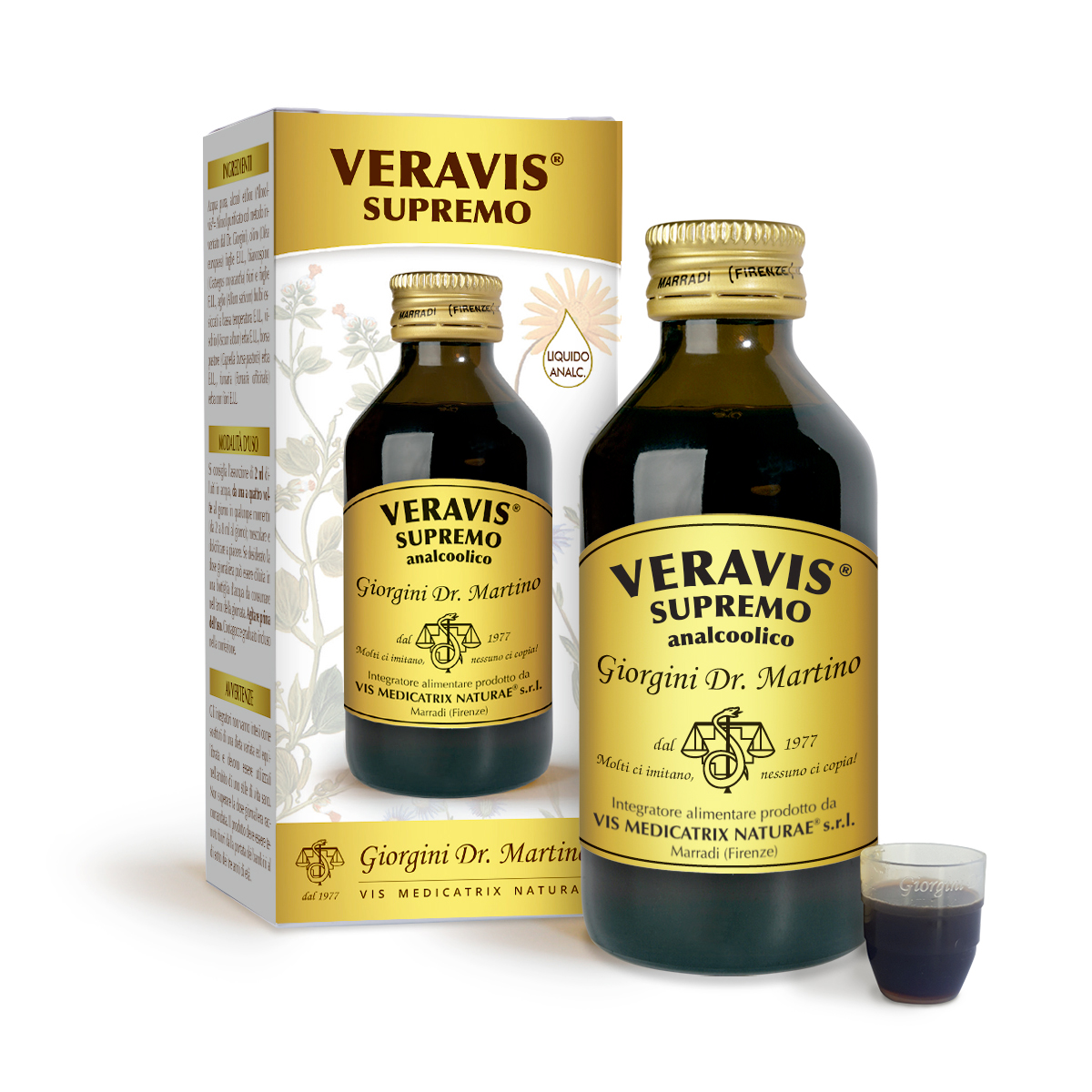 VERAVIS SUPREMO Liquido analcoolico