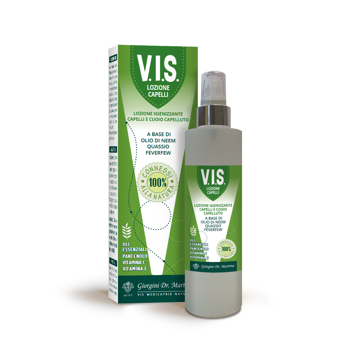 V.I.S. LOZIONE CAPELLI 125 ml main product photo
